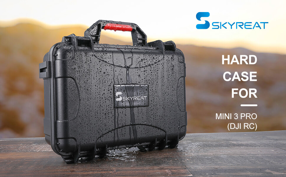 Skyreat Mini Pro Rc Hard Case Waterproof Hard Shell Storage Bag For